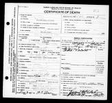 North Carolina, Death Certificates, 1909-1975