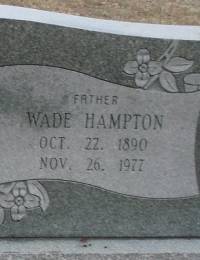 Wade Hampton (Hamp) Carter