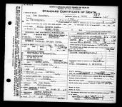 North Carolina, Death Certificates, 1909-1975