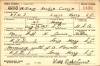 U.S. WWII Draft Cards Young Men, 1940-1947