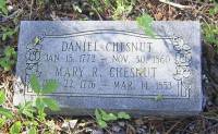 Chestnut, Daniel marker