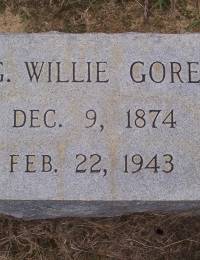 Gore, George Willie