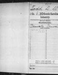 Page 1 - Compiled Service Records of Confederate Soldiers Who Served in Organizations from the State of South Carolina