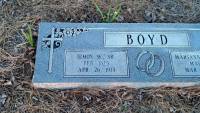 Simon Boyd Sr headstone
