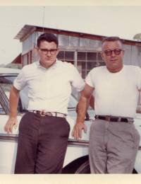 Mike and R.B. Todd, taken at prison in Columbia