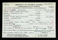 Virginia, Divorce Records, 1918-2014