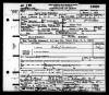 North Carolina, Death Certificates, 1909-1975