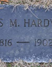 Lewis Madison Hardwick Headstone