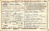 U.S., Headstone Applications for Military Veterans, 1925-1963