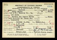 Virginia, Divorce Records, 1918-2014