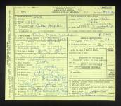 Pennsylvania, Death Certificates, 1906-1963