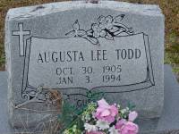 Augusta Lee Todd