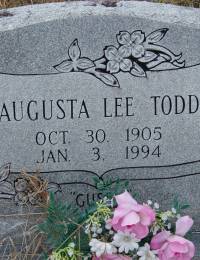 Augusta Lee Todd
