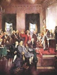 PINCKNEY: CHARLES &amp; CHARLES PINCKNEY - Scene at the Signing of the Constitution of the United States