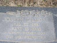 Headstone Joseph Gilmore Edwards