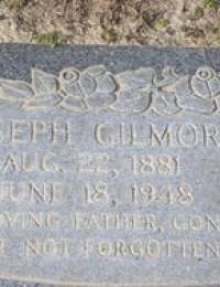Headstone Joseph Gilmore Edwards