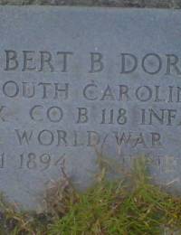 Herbert Brooks Dorman Headstone2