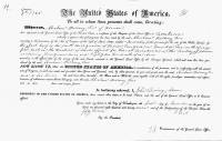 U.S. General Land Office Records 1796-1907 Bellamy, Abraham