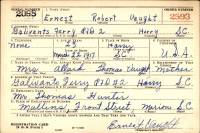 U.S. WWII Draft Cards Young Men, 1940-1947