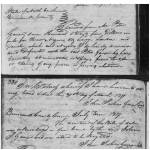Bill of sale of enslaved people from John Julius Gause to Peter Gause