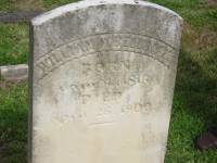 William A Bellamy headstone