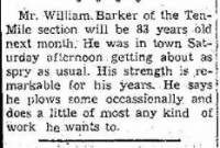 William Barker - Robesonian (Lumberton, NC) Jun 10 1941