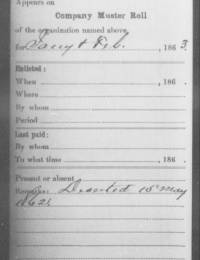 Hosea Cook US Confederate Soldiers Compiled Service Records Pg2
