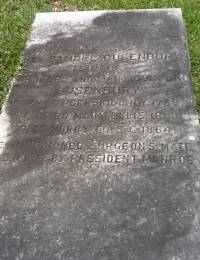 Rev. Samuel Dusenbury Gravestone