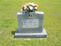 A. D. Parker headstone
