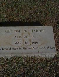 Hardee, George Washington marker
