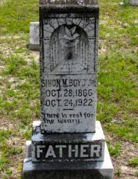 Headstone of Simon Boyd Jr.