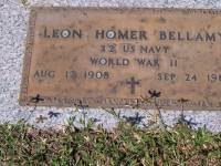 Leon Homer Bellamy 1908 - 1980 Bellamy Cemetery
