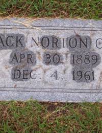 Mack Norton Cox Headstone