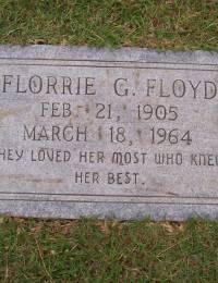 Floyd, Florrie Gause