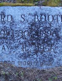 Gravestone of Mordecai Booth Sr.