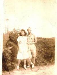 Caldonia Prince and Heyward Todd, WWII, pre-marriage