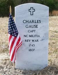 Charles Gause memorial