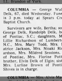 Newspapers.com - The Charlotte Observer - 6 Jul 1979 - Page 22 george walter delk obituary