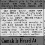 Newspapers.com - The Greenville News - 23 Feb 1932, Tue Otho sweet potato winner