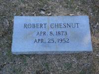 Robert Chesnut, Tomb stone