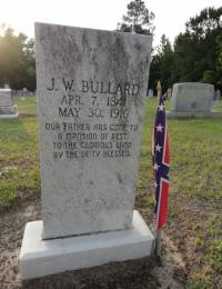 JW Bullard Headstone