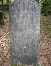 Abraham Bellamy Grave Marker