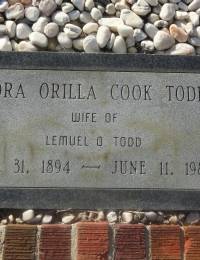 Cora Orilla Cook Todd