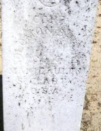 Soloman Bryant&#039;s Headstone