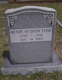 Todd, Henry Hudson Gravestone