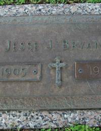 Jesse Judson Bryant Headstone