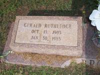 Gerald Rutledge Brooks 1903 - 1985 Bellamy Cemetery
