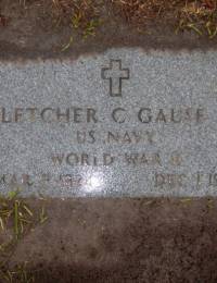Gravestone of Fletcher Gause Jr.