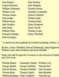Guilford Signers