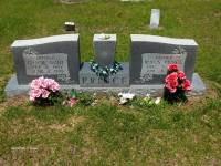 Rufus and Gracie Wade Prince headstone Hardee cemetery